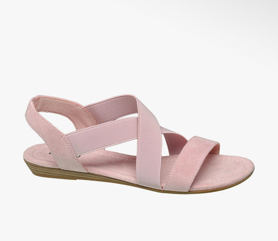 růžové sandálky