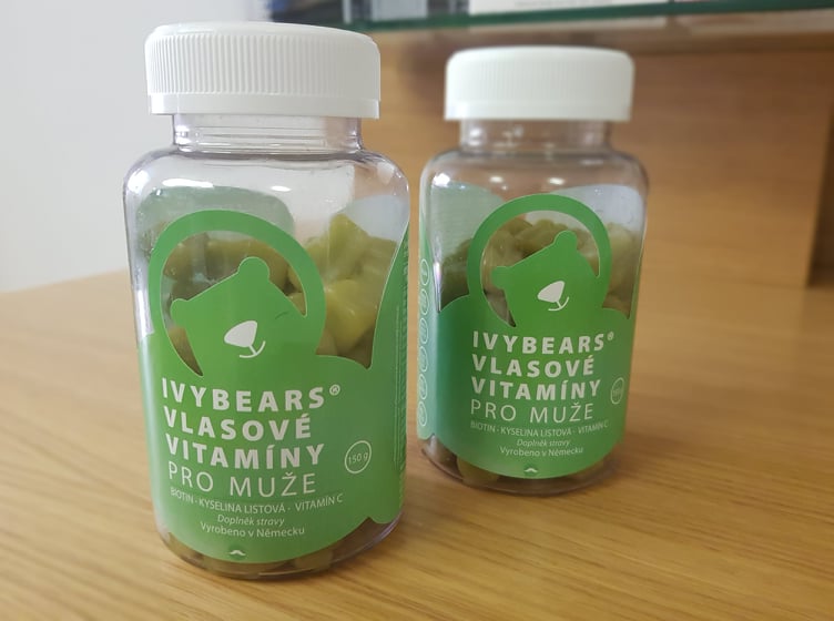 ivybears vitamíny na vlasy