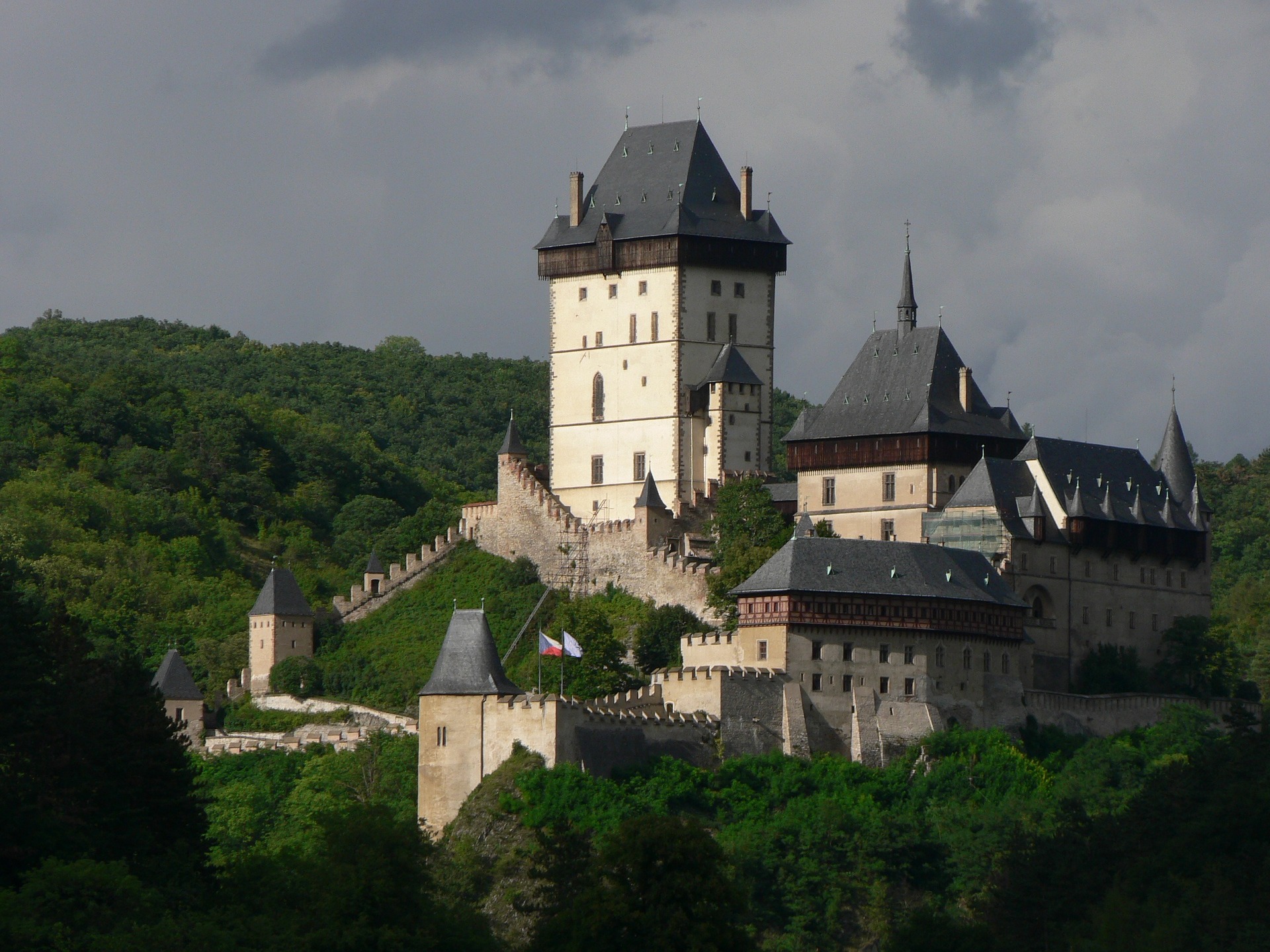 karlštejn, gleid