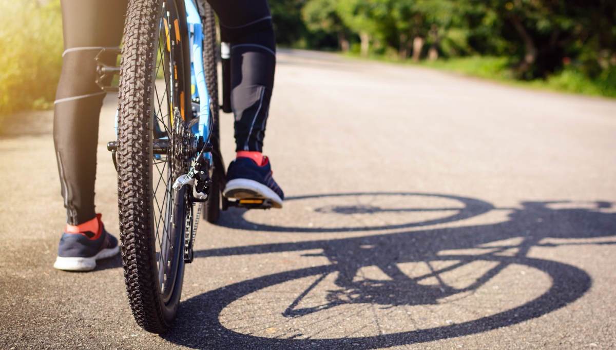 zlepšení kondice a budování svalů jízdou na kole