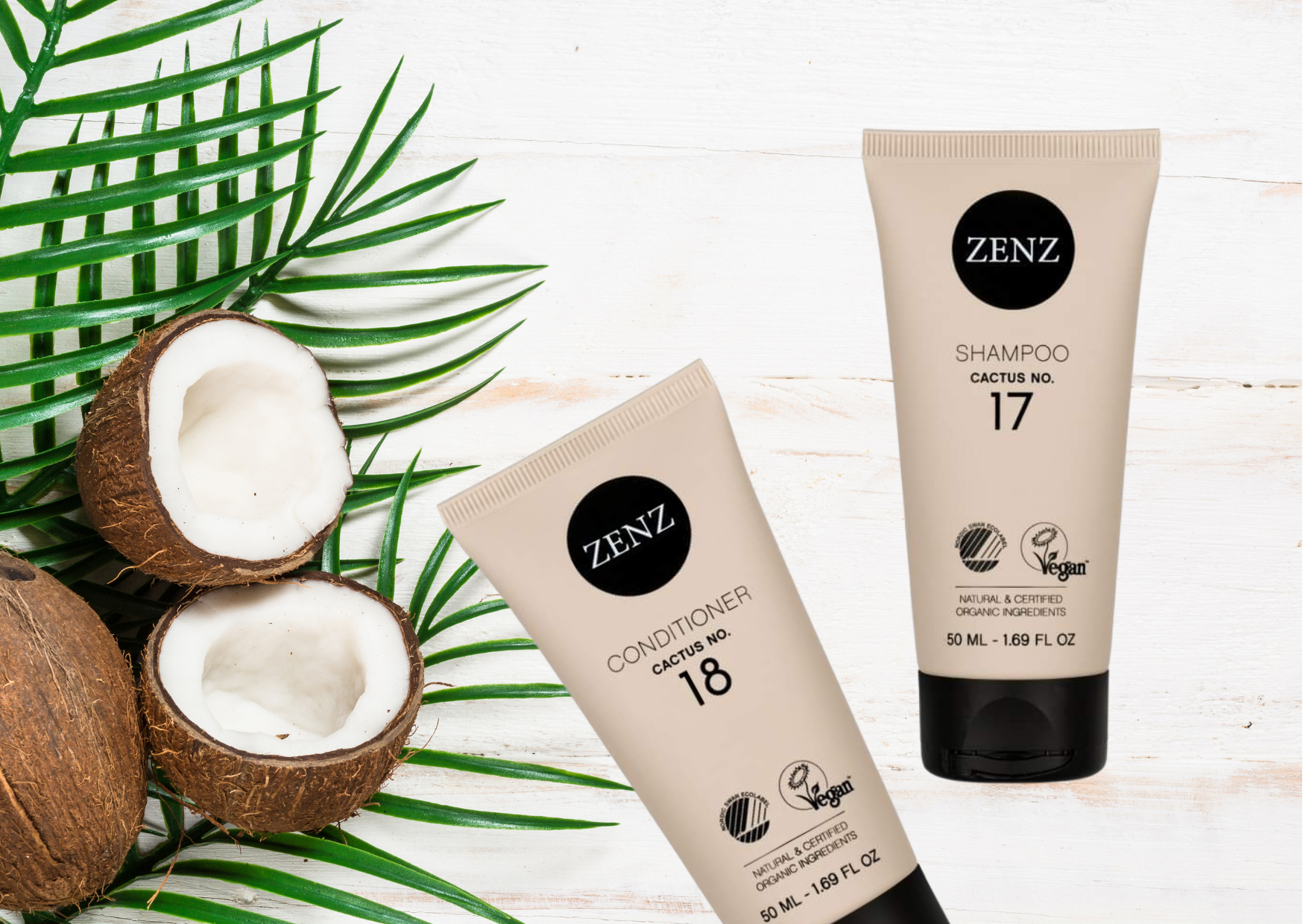 Přírodní kosmetika pro suché vlasy Zenz