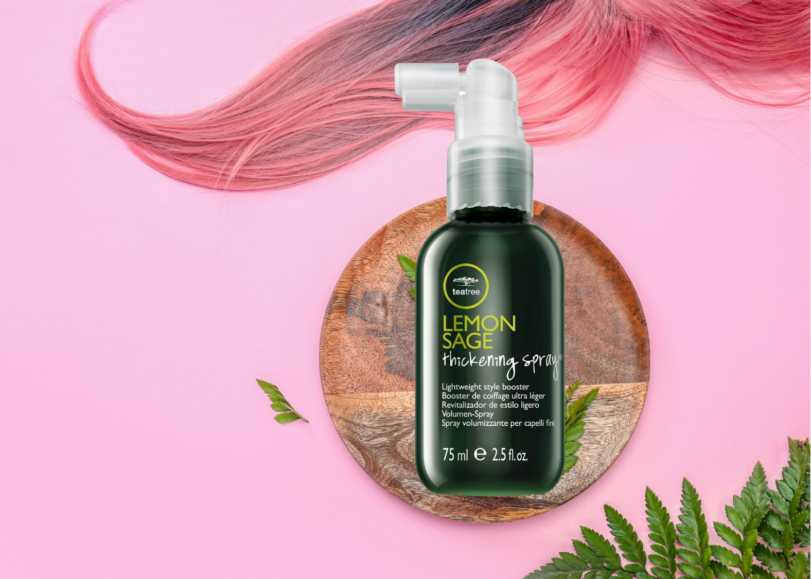 Obrázek: Vlasový sprej Paul Mitchell TeaTree Lemon Sage Thickening pro objem vlasů od kořínků