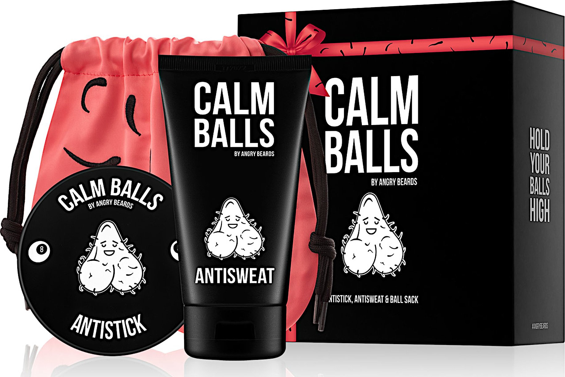 Obrázek: Angry Beards Calm Balls dárková sada pro muže