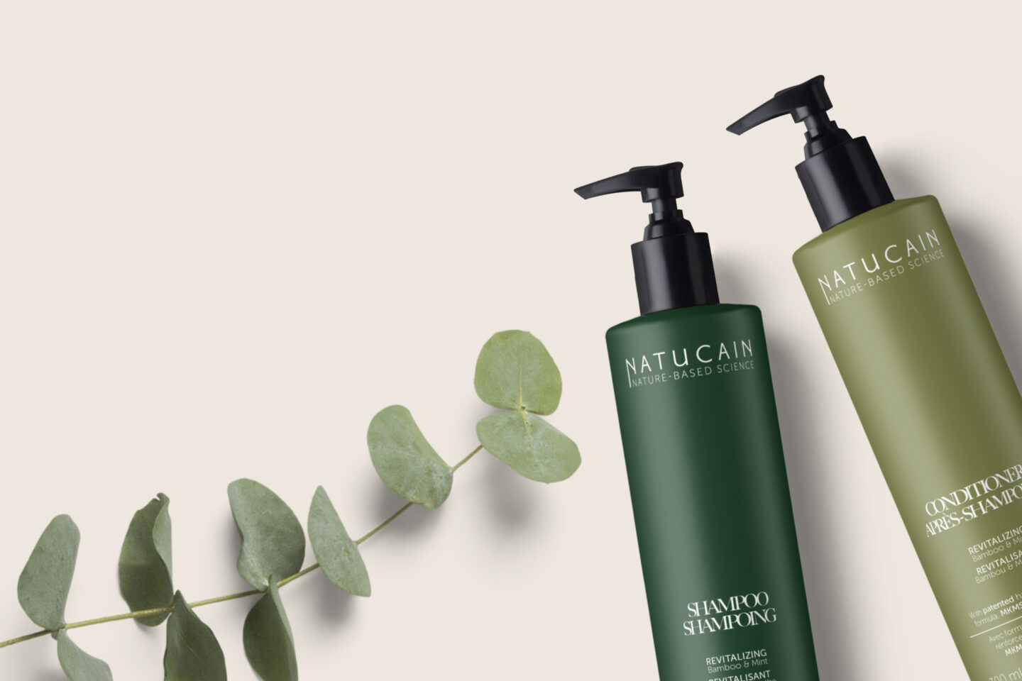 Šampon a kondicionér pro podporu růstu vlasů Natucain